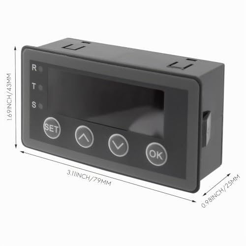 Jevina Digital Display 0-10V 0-20MA 2-10V 4-20MA Analog Input Display Table Digital Display Head with RS485 Version