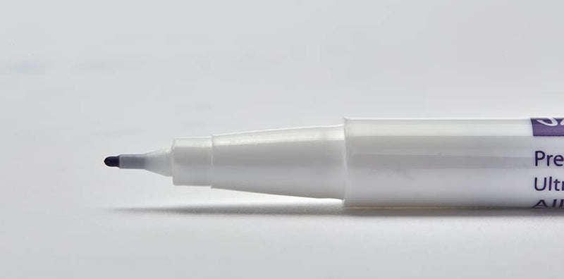 [Australia - AusPower] - 1456XL-10 Mini Ultra Fine Tip XL Surgical Ink Marker- 10 Count- Prep Resistant Surgical Grade Skin Marker- Latex Free, FDA Registered- Designed for Surgical Procedures, Tattoos, Piercings, Etc. 