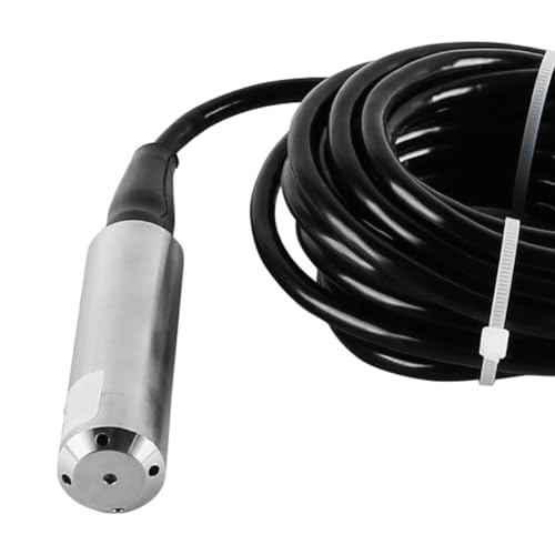 Throw-In Submersible Liquid Water Level Sensor Transmitter Depth Detection Range Waterproof Liquid Level Measurement Sensor