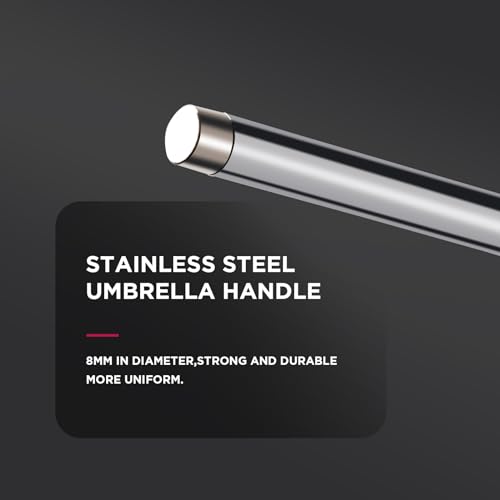 [2 Pack] 43" Black/Silver Reflective Umbrella Kit for Contrast, Concentrative Light, Studio/Outdoor Photo and Video Lighting Accessories 2* 43" Black