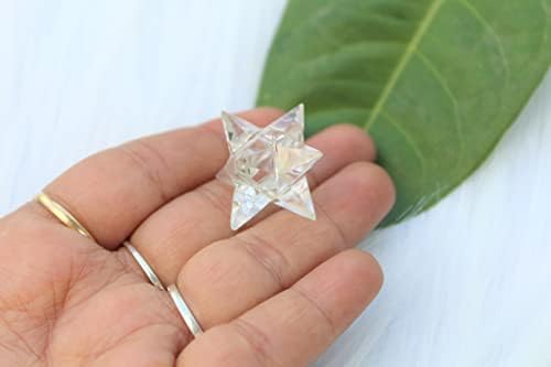 Jet Genuine Crystal Quartz 14 Point Star Merkaba Chakra Radionic Platonic Pranic Brazilian Power Protection Vastu Healing Feng Shui Energy Gift Success Progress Health Wealth Prosperity Good Luck
