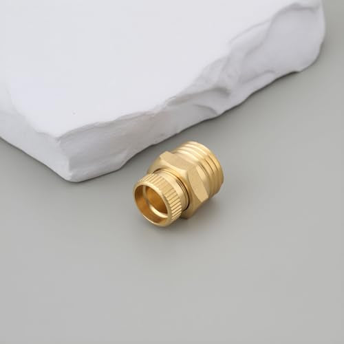 Create idea 2pcs PT1/4" Male Thread Air Compressor Drain Valve 12.5mm Thread Brass 1/4"