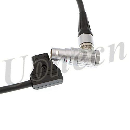 Uonecn Right Angle 8 pin Female Power Cable Dtap Plug for ARRI Alexa Mini Camera 39.7in/1m