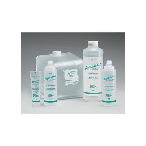 [Australia - AusPower] - Pack of 4 Aquasonic Clear Ultrasound Gel, 60g Tube, Each, Brend Parker Labs 