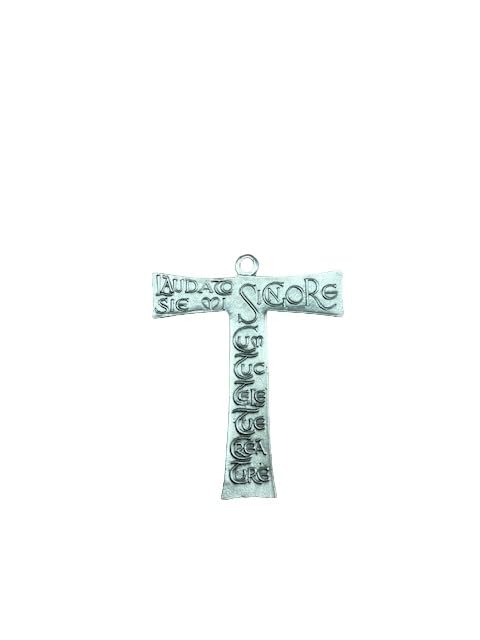 Glorieux Franciscan Tau Cross | Beautiful Unique Design | Tau Cross with Unique Designs (Laudato Si')