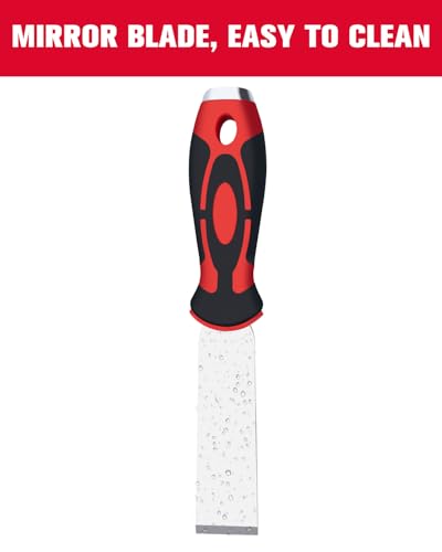 ROTATION 4-piece extra thick paint scraper set with putty knives and hammer ends