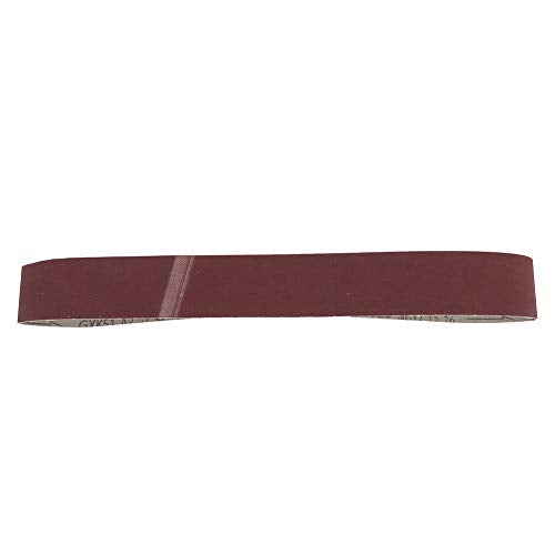 GXK51-B Sanding Belts Aluminum Oxide Sanding Belt 320 Grit / 400 Grit / 600 Grit for Sanding Polishing (320 Grit) Car Pack of 10