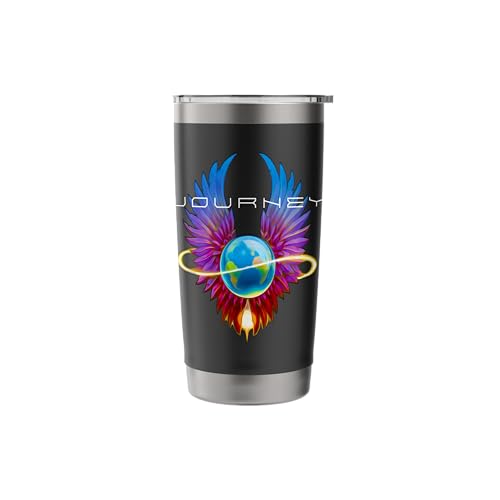 Journey Official Infinity Wings Stainless Steel Insulated Tumbler Black 20 Ounces