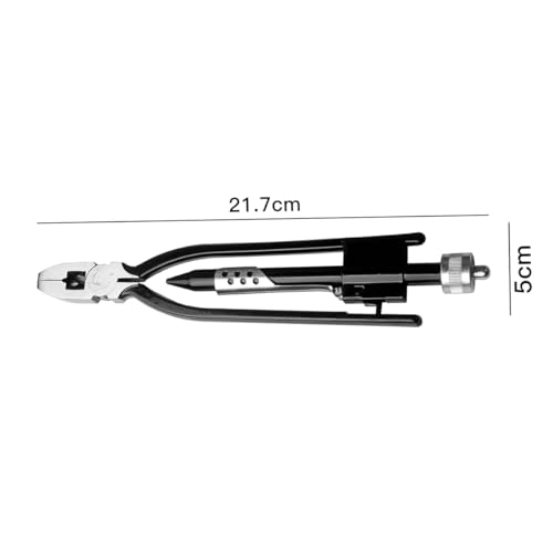 POFET 6 Inch Wire Twist Pliers, Wire Twisting Pliers, Wire Swivel Pliers with Spring Return and Locking Jaws, High Carbon Steel Twisting Pliers, Wire Swirling Pliers for Safety Wire