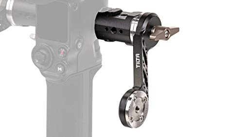 Tilta Adjustable NATO Rail Extender Arms Compatible with DJI RS2, RS4, RS5 | Rosette Handle Support System