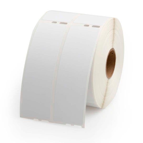 Dymo LV-30253 Compatible 2-Up Address Labels, 1-1/8" x 3-1/2", White, 500 Labels per Roll - Compatible with Dymo LW 450 Series and Earlier Printers | LabelValue