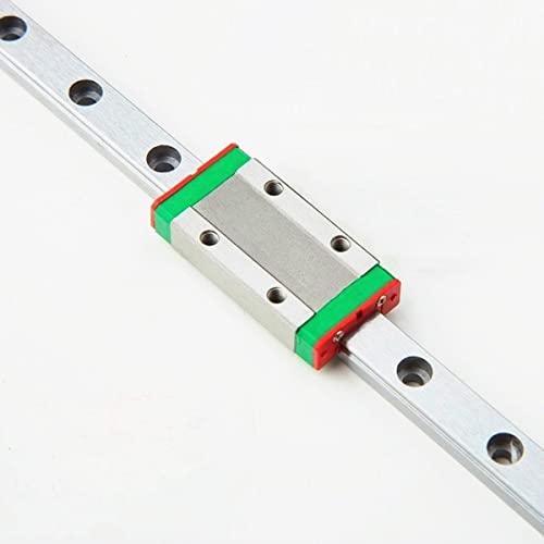 150mm MGN12 Miniature Linear Rail Guide + MGN12H Sliding Block Linear Motion Guide Rail Slider Bearing Steel Carriage Block CNC 3D Printer Accessories 150mm+MGN12H Sliding block