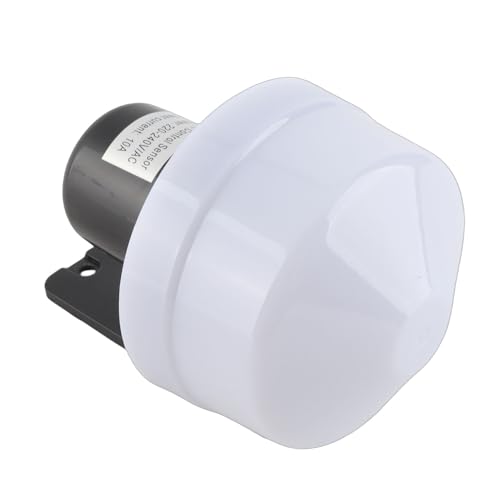 Photocell Light Switch,Equipped Automatic Photoelectric Sensor Outdoor Energy-saving Lighting High Sensitive Light Control Switch On/Off for Street Wall Garden Lamp AC 230V