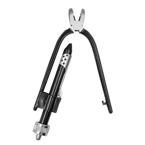 POFET 6 Inch Wire Twist Pliers, Wire Twisting Pliers, Wire Swivel Pliers with Spring Return and Locking Jaws, High Carbon Steel Twisting Pliers, Wire Swirling Pliers for Safety Wire