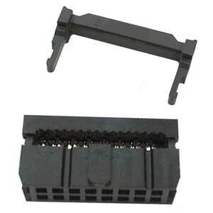 [Australia - AusPower] - PC Accessories - Connectors Pro 50-Pack 2X8 16P 2.54mm Dual Rows IDC Sockets for Flat Ribbon Cable, 16 Pins FC Female Connector 