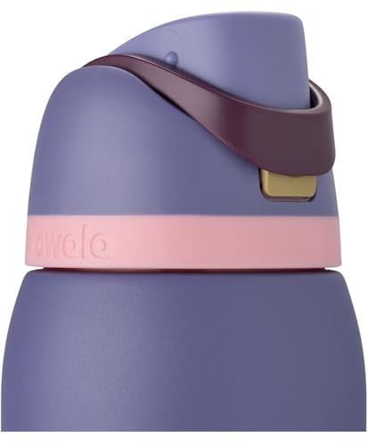 Owala FreeSip Stainless Steel Water Bottle, Blue Jay, 32 oz