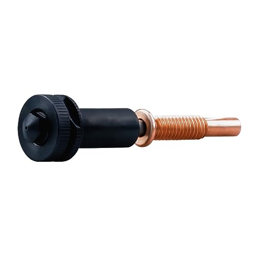 3D Printer Upgrade Interchangeable Trimetal High Flow Nozzles 0.4. Hardened Steel, Copper, Titanium TC4 Compatible with RapidChange REVO Hotends and Extruders (0.4 mm)