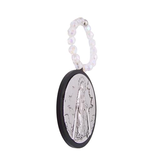 Our Lady of Grace Medal Door Hanger, Faith-Inspired Wall or Entry Decor, 3.5 Inches BK-12764