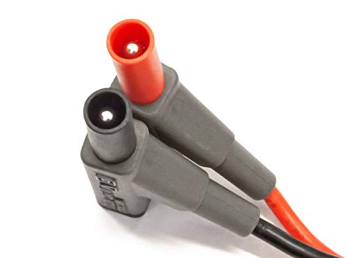 PeakTech Insulated 4 mm Connection Lead with Coupling, 1 X Cat III 1000 V, P 7025 Single