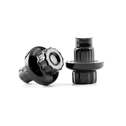 RTRHINOTUNING black wheel rim rivets decorative bolts, 7.2 mm shank diameter
