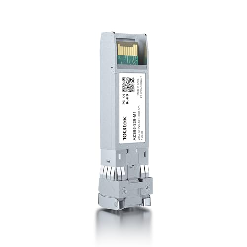 25G SFP28 SFP+ Transceiver, 25GBase-SR Module, 850nm MMF, up to 100 metres, Compatible with Dell Force10 GP-25GSFP-1S 25GBase-SR: 100m 1