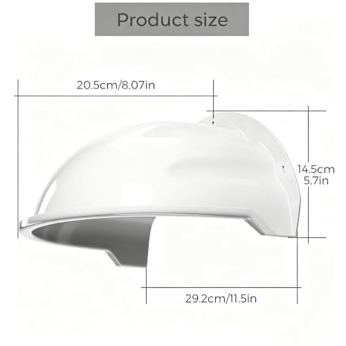 Universal Security Camera Cover Sun & Rain Shield – Weatherproof Protective Roof for Dome/Bullet Outdoor Cameras, Doorbells and More (2X White) 2x White