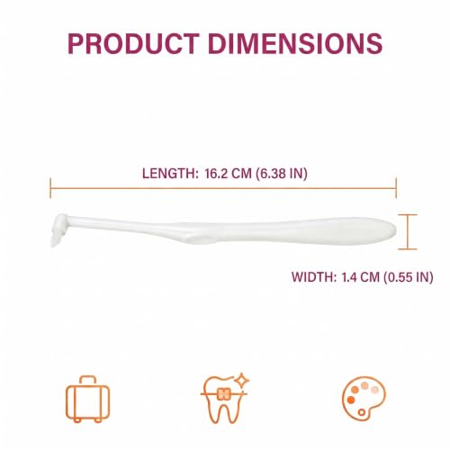 5 Stück Tuft Zahnbürste, Einbüschelbürste Kleine Zahnbürste Getuftet Weich Büschelzahnbürste Trimm Single Interdental Zwischenraum Bürste zur Detail Reinigung