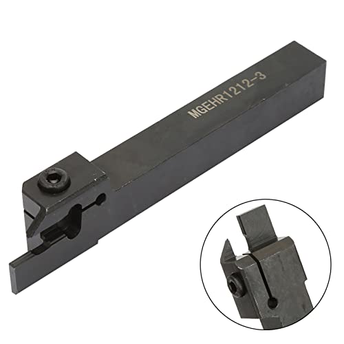 Yosoo Health Gear Lathe Parting Tool, MGEHR1212-3 with 10 Inserts
