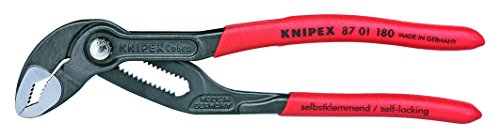Knipex Cobra slip-joint pliers set, 2-piece 00 31 20 V01 US kit with adjustable jaws and red-blue handles