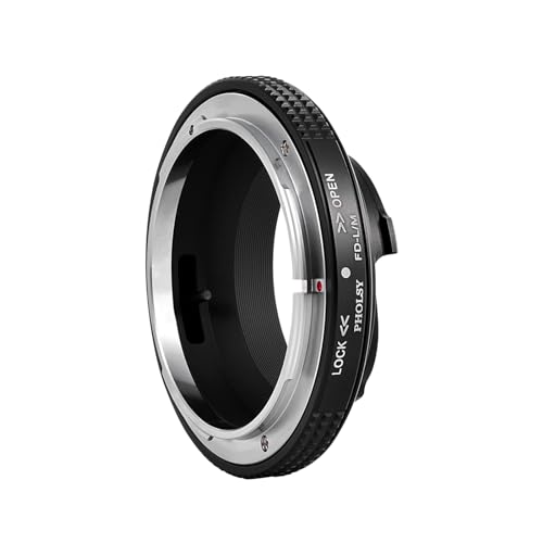 PHOLSY Lens Adapter Compatible with Canon FD FL Lens and Leica M Camera Canon FD to Leica M