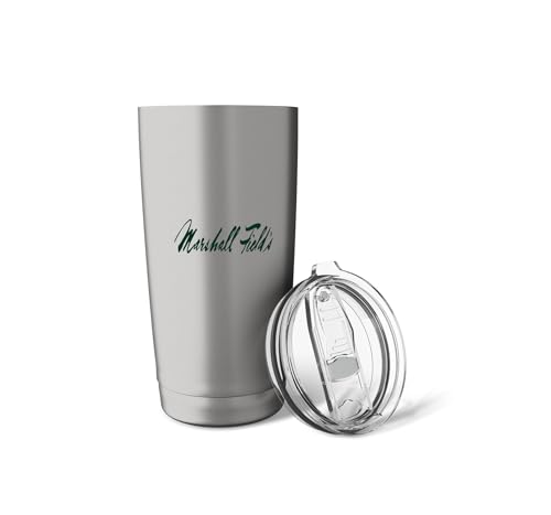 Marshall Field's Retro Defunct Department Store Nostalgic Stainless Steel Insulated Tumbler Brushed Steel 20 Ounces