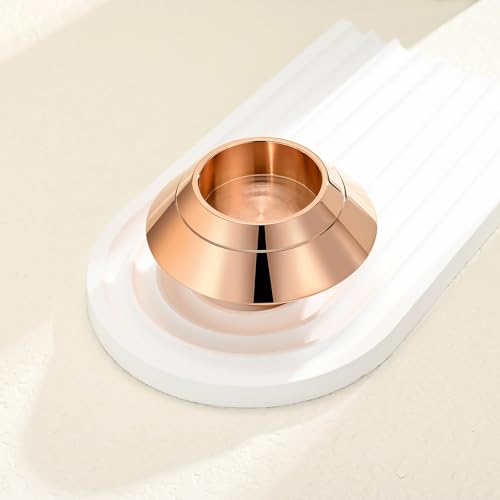 Cremation Urns for Ashes Stainless Steel Candle Ash Holder Keepsake Urn for Ashes Mini Funeral Urns for Human Ashes/Pet Ashes Rose