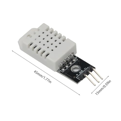 5pcs DHT22/AM2302 Digital Temperature and Humidity Sensor Module High Accuracy Temperature and Humidity Monitoring Replace SHT11 SHT15 for Arduino