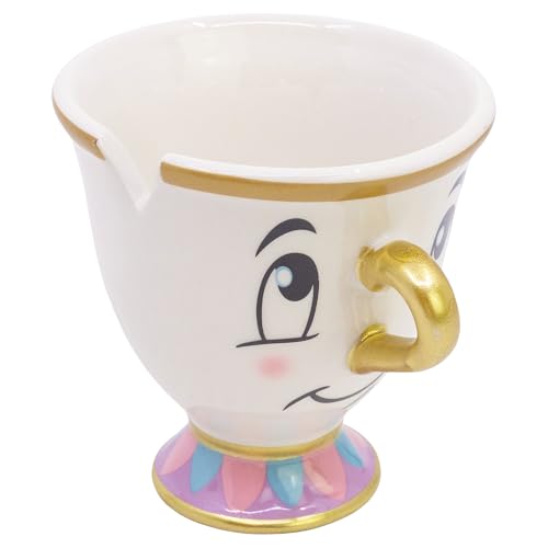 Chip Beauty and the Beast Ceramic Mug 190ml 3D Shaped Gift Boxed multicoloured