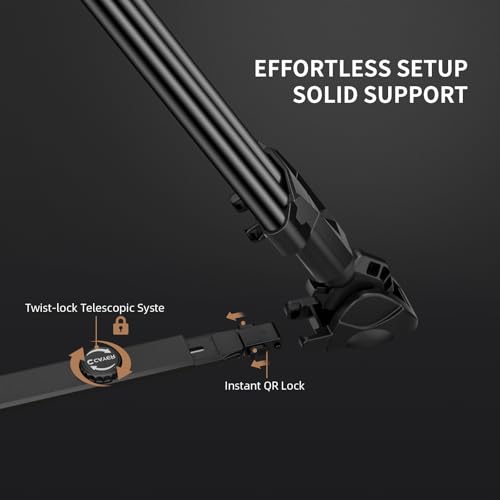 Cayer SP10 Ground Spreader, Quick-Release for FA310H Tripod 29.5"-46.5"