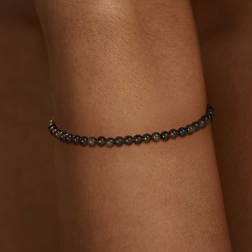 Natural Healing Crystal Bracelet for Women Black Tourmaline