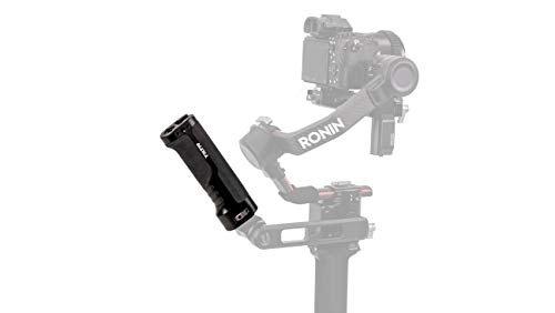 Tilta Rear Operating Handle | Compatible with RS4 PRO / RS4 / RS3 PRO | Replaces Tripod/Extended Grip in Briefcase Mode, Mount Accessories via Cold Shoe, Threads | TGA-BRH