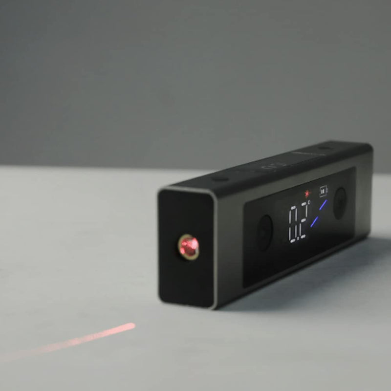 [Australia - AusPower] - Protractor Digital Inclinometer, Angle Measure L-as-er Ruler, with Bi-directional Red Light Marking, Dual-Screen Angle Finder, Multifunctional Device Precise Professional (Dual L-as-er + Stand) Dual L-as-er + Stand 