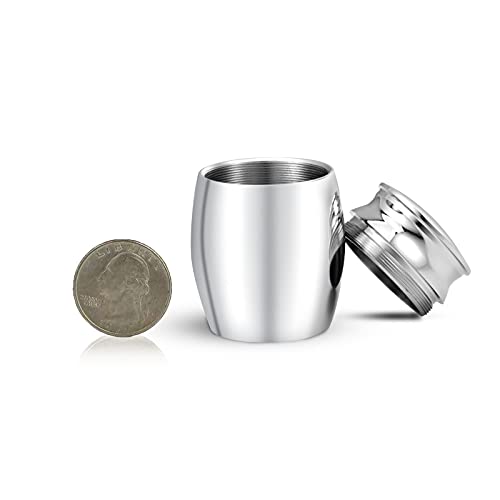 LSxAB I Have A Guardian Angel Cremation Urn for Dad Ashes Stainless Steel Memorial Small Adult Funeral Share Mini Urns Keepsake