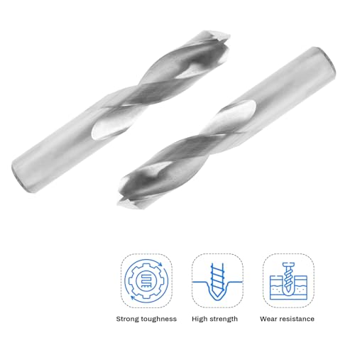 Winfox 12.5mm solid carbide jobber drill bit with straight shank for drilling metal and plastic