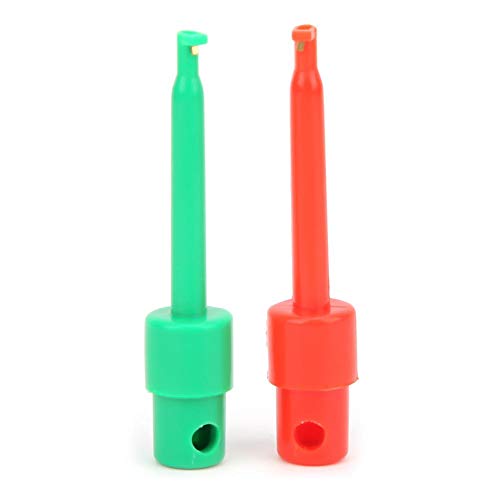 [Australia - AusPower] - Multimeter Test Hook Clips Spring Hooks 20Pcs Colorful Large for Electronic Testing 