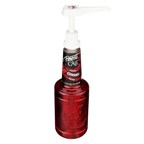 Finest Call 0.5 oz Bar Syrup Pump Dispenser for 1 Liter Bottle, 2 Pack 0.5 oz (Pack of 2)