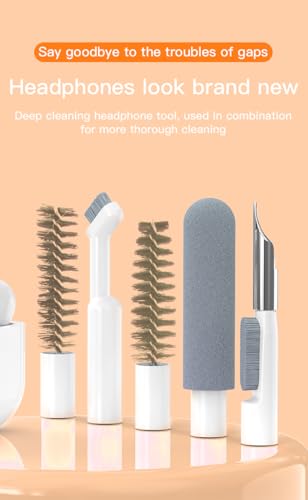 32-in-1 Electronics Cleaning Kit for Phone, Earbuds, Keyboard & Camera Lens Black