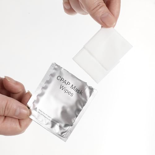 CPAP Mask Wipes Pack of 100 CPAP Cleaning Wipes Wet Wipes for CPAP Mask and Accessories CPAP Cleaning 7.1 in x 5.9 in
