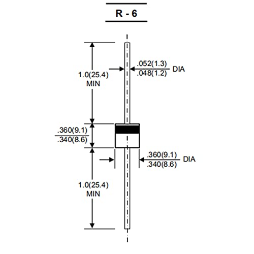 20 x Schottky Diode (30A 50V) Axial 15SQ045 for Solar Panel Parallel Reflow Protection Diodes, High-Voltage Diode, Rectifier for Electronic Components (15SQ045)
