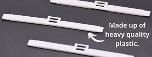 FAPBADRI Vertical Plastic Blind Hanger - 100 Pieces