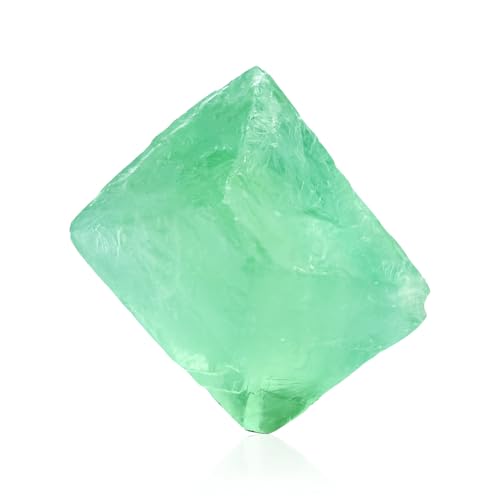 Starborn Green Fluorite Octahedron Crystal, Large - 1 piece