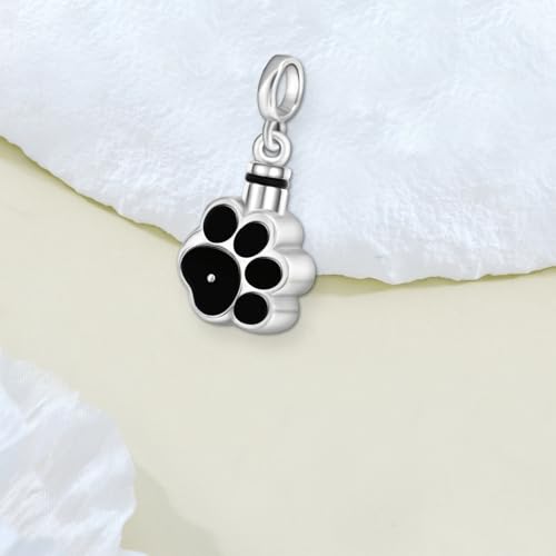 Animal Charms 925 Sterling Silver German Shepherd/Dog Paw/Manatee/Peacock/Parrot/Possum Jewelry Animal Gifts for Women Dog Paw