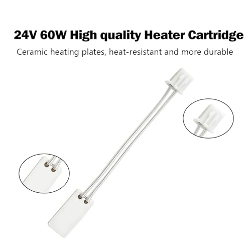 0.2 mm Ceramic Hotend for Centauri Carbon Hotend with Brass-Hardened Steel Nozzle Heating Element Extruder Hot End Replacement Print Head for Elegoo Centauri/Centauri 3D Printer 0.2MM Hotend