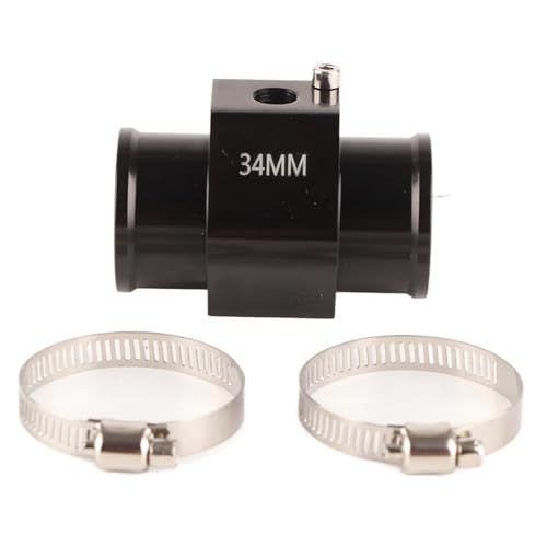 Alomejor 1.34 Inch M14 x 1.5 Hose Coolant Temperature Sensor Adapter Aluminium Water Hose Adapter with M14 Thread for a Coolant System